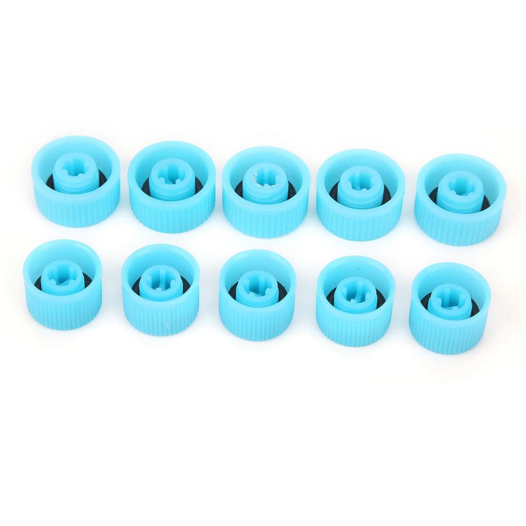 10Pcs A C Refrigerant Port Cap W Seal Ring High Low Side Air Conditioning Service Dust Cover