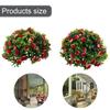 Grass Ball Rose Flower Balls Stage Topiary Hanging