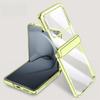 Подходит для Huawei Nova Flip Чехол для мобильного телефона Пленка Встроенный шарнир Всесторонний Бизнес Противоударный Nova Flip Прозрачный Женский