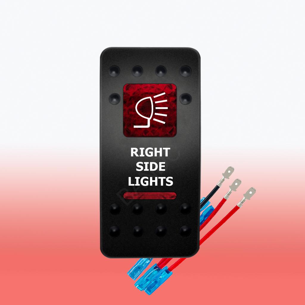 HAZARD WARNING Rocker Switch 12V Waterproof on-off on-off-on Toggle Red LED Button for Narva ARB Switches Replace Battery Switches5