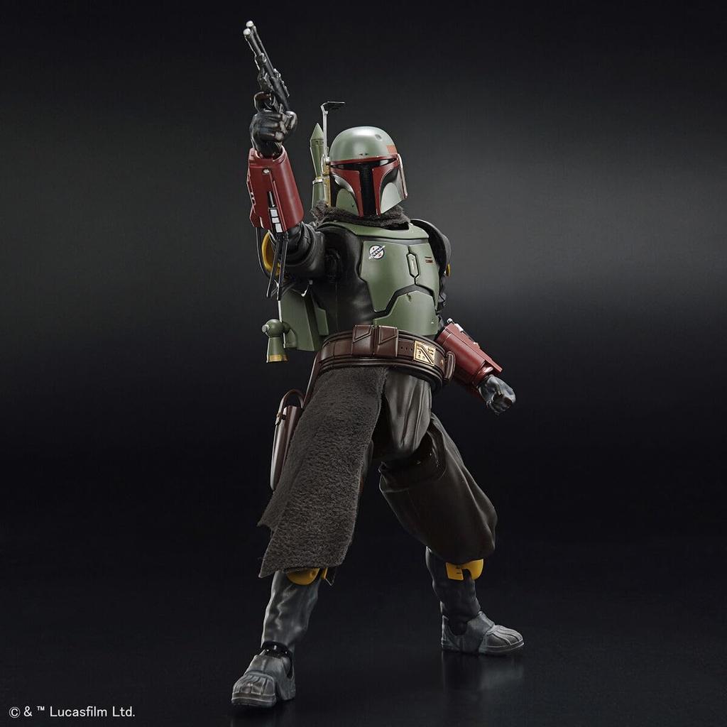 Star The Mandalorian The Boba Fett Scale Plastic Model Wars (STAR WARS Mandalorian) 1/12 Color-coded