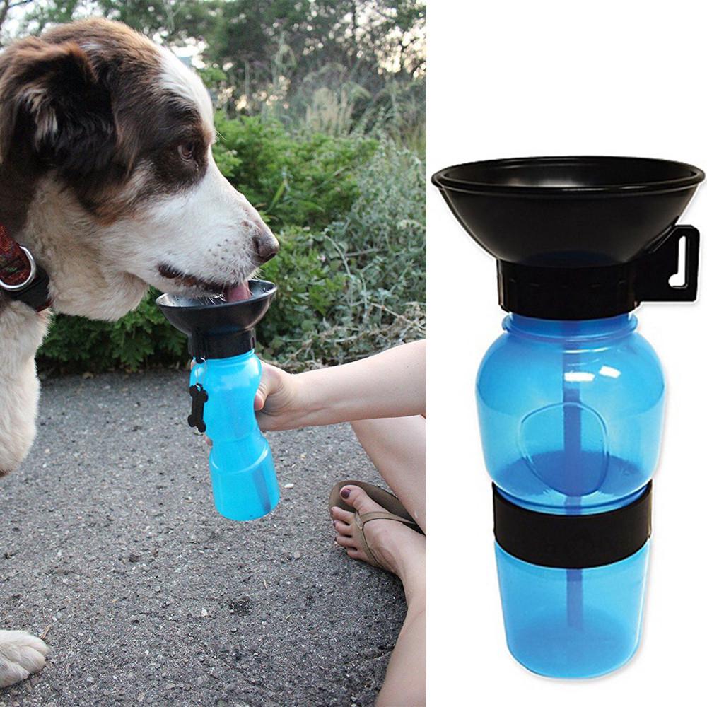 Fashion New Dog Travel Sport Water Bottle Outdoor Feed Drinking Bottle Pet Supply Portable