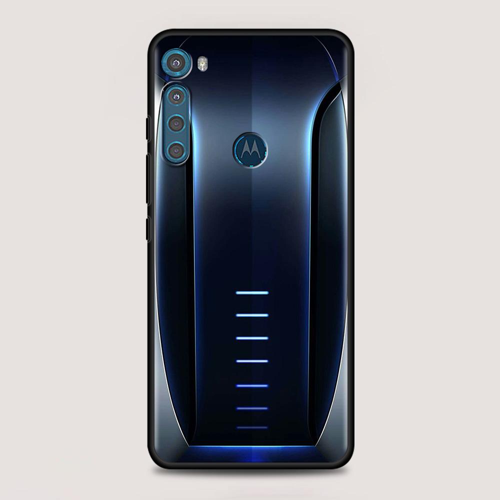 Спортивный автомобиль из углеродного волокна для MOTOROLA One Fusion, чехол для Moto G10 G9 G8 Plus Play Power One G20 G30 G40 G50 G60 Edge 20 Shell