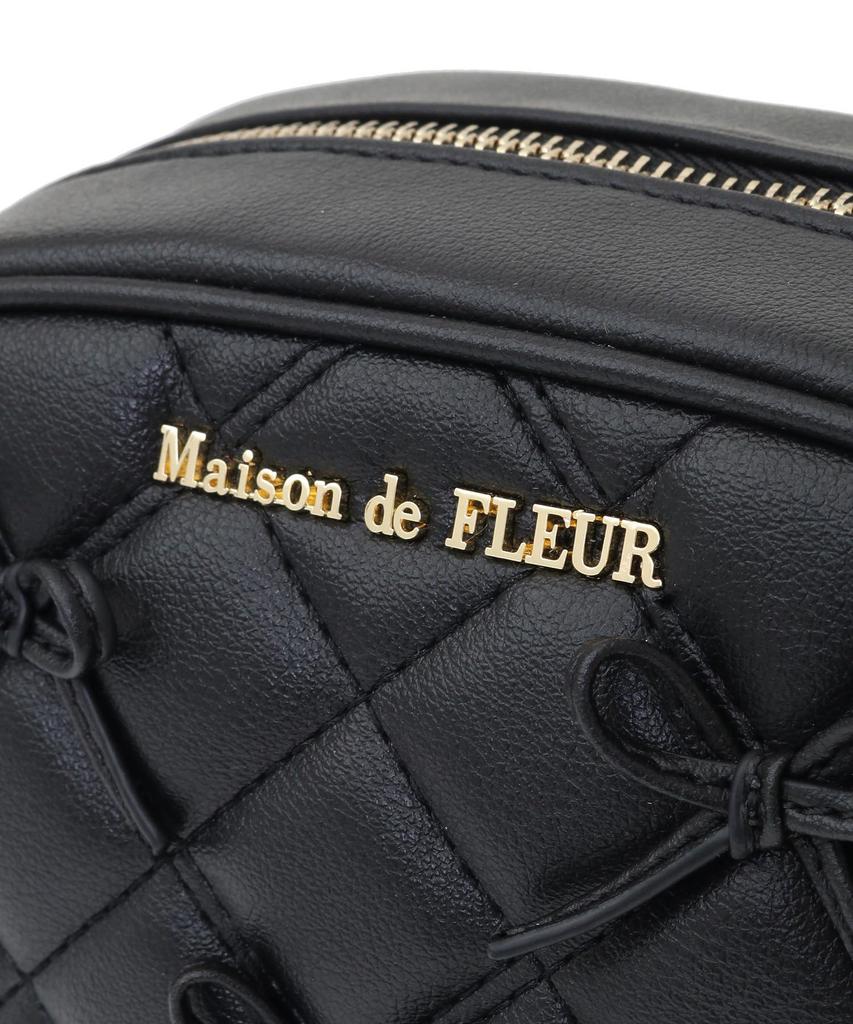 Сумка через плечо Maison de FLEUR с лентой Hope, Розовая, 8A43F0J2900