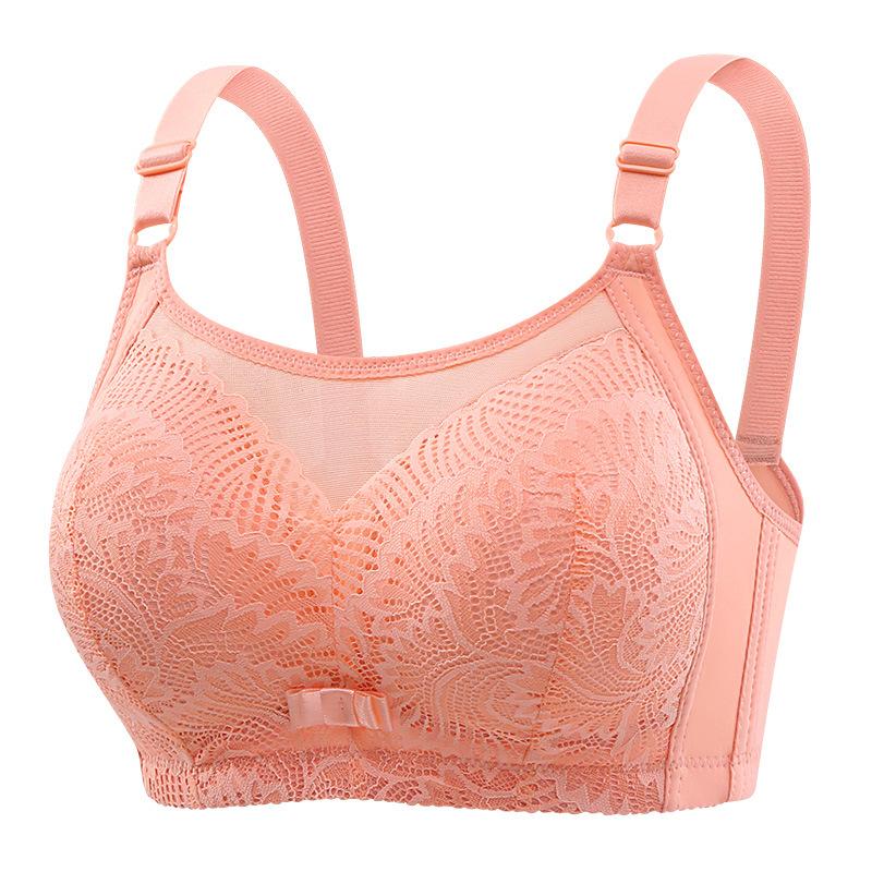 Удобный сборчатый антибликовый тонкий срез собранный без стального кольца антипровисающий красивый задний женский бюстгальтер
