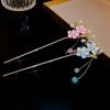 Tool Tassel Flower Metal Hairpin Chinese Style Headwear Ancient Style Hairpin Hanfu Hair Sticks