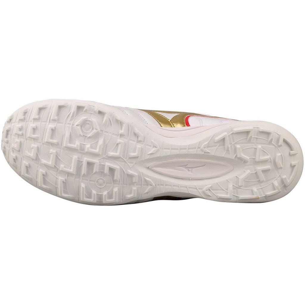 Mizuno Wave Cup TF Comfortable TF (Rubber Studs) Shock Absorbing Non-Slip Durable Soccer Shoes Men Soccer Shoes White Platinum P1GD201962