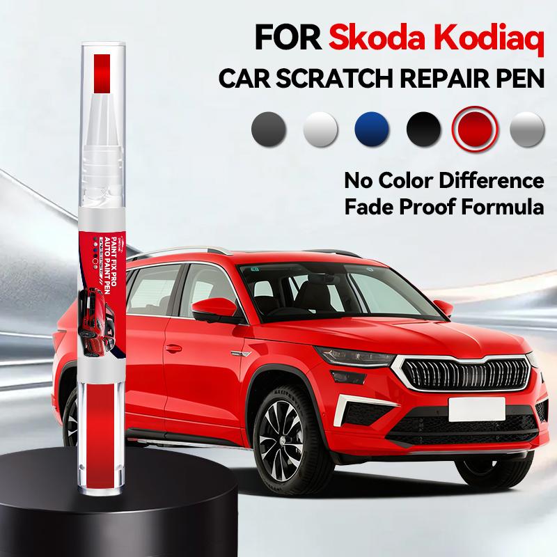 2026 Горячие Автоаксессуары Для Skoda Kodiaq 2016-2025 NS Ремонтный Карандаш Для Царапин Удаление Царапин DIY Автоаксессуары Черный Белый