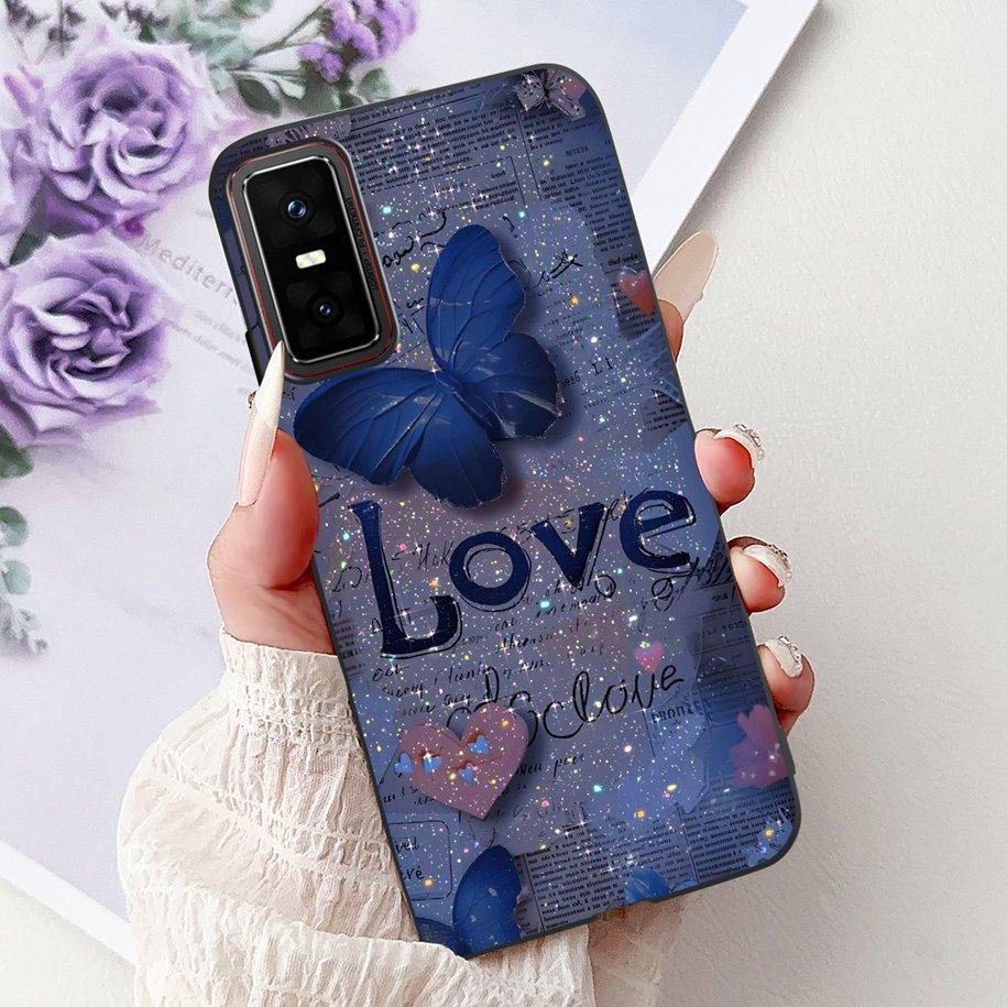 Чехол для Infinix GT 30 Pro 5G Крутой Дракон Карп Сердце Мультяшный Ударопрочный Силиконовый Мягкий Чехол для Infinix GT30Pro X6873 Funda