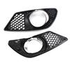 2pcs Fog Light Grille Bumper Cover A2048850253 For Mercedes C300 C350 2008-2011