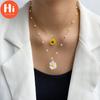 Женские многослойные бусины с ромашками, изысканные индивидуальные украшения, классическое модное подарочное ожерелье