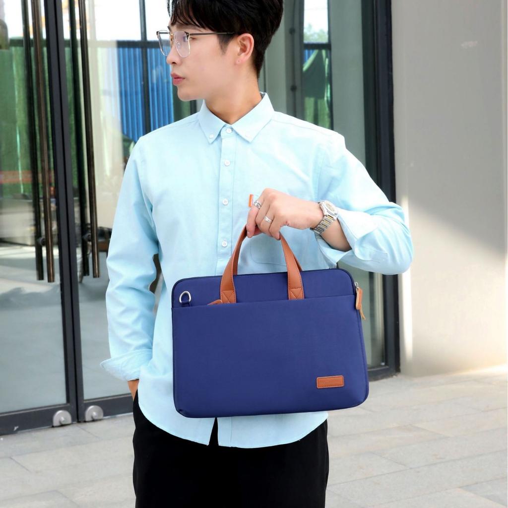 Computer Bag Briefcase Girl One Shoulder Cute Business Commuter Waterproof Wear-resistant Handbag