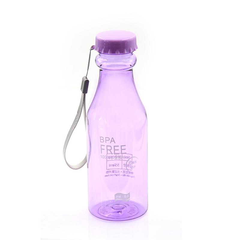 500 мл BPA Free портативная бутылка для воды герметичный пластиковый чайник для путешествий