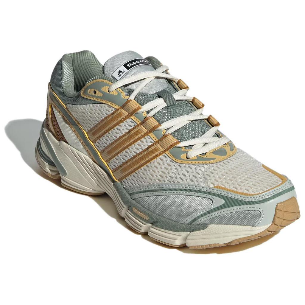 Adidas Originals Supernova Cushion 7 Comfortable Fabric Shock Absorption Durable Low-Top Casual Running Shoes Unisex Sneakers White Platinum IH5977