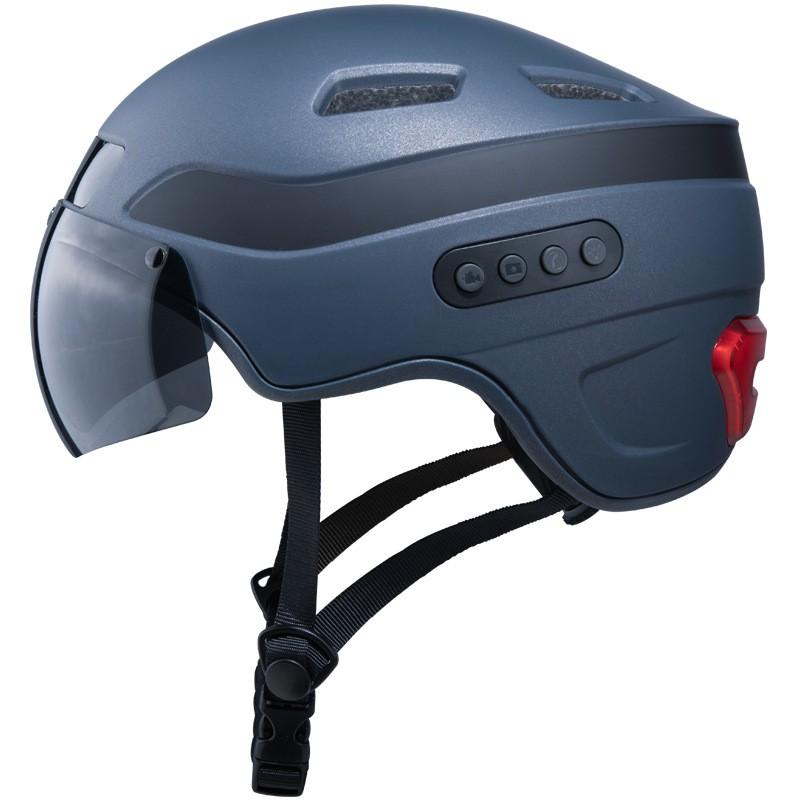 Smart Bluetooth Motorcycle Helmet With Built-in Camera Ride Recording Hands-Free Calling