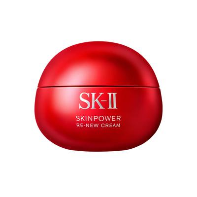 Официальный магазин SK-II | Крем для обновления кожи Skin Power Renew 50 г | Крем для лица | Уход за порами, Улучшение морщин, Антивозрастной, Увлажняющий крем | Аромат нероли и апельсина