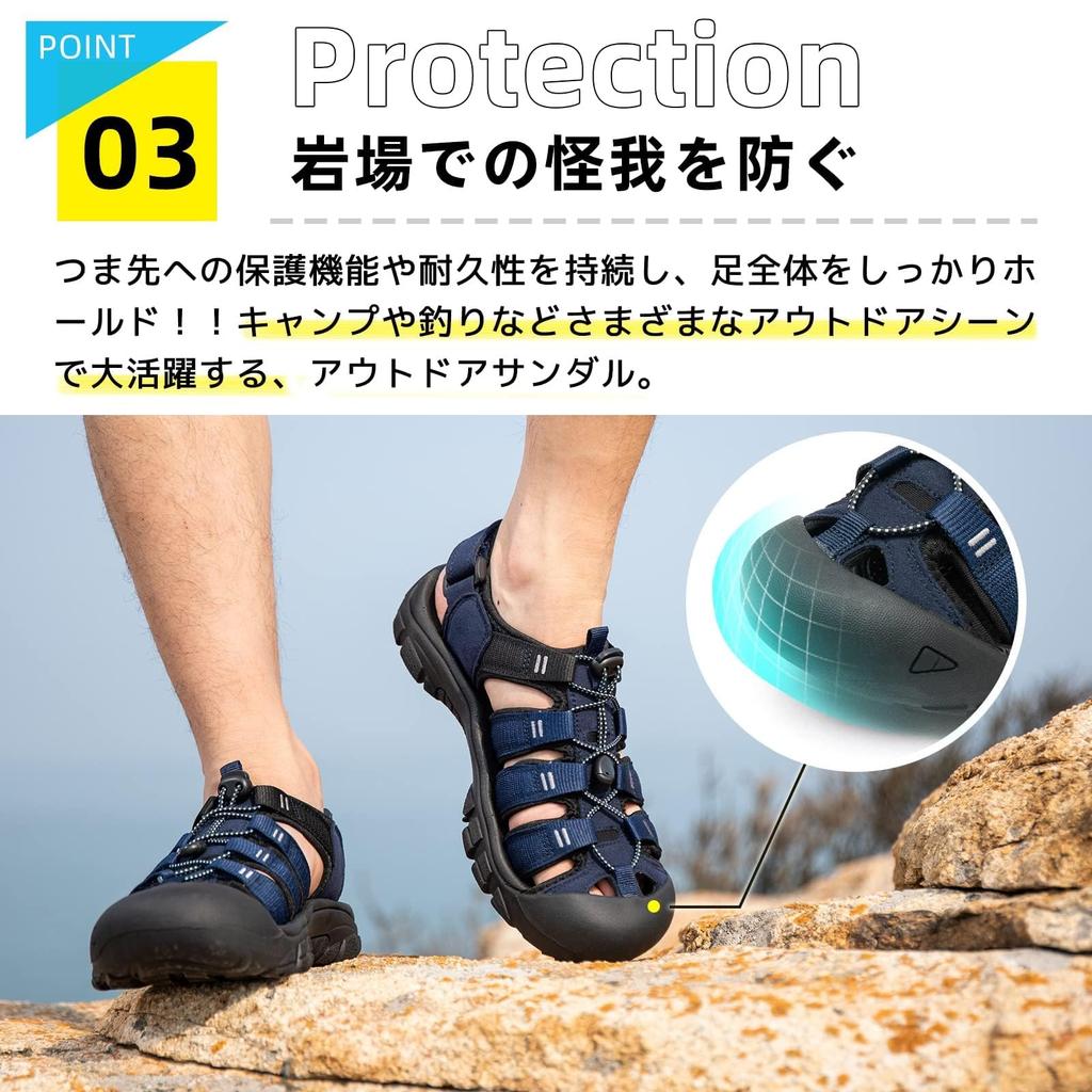 MERPHINE Летняя Спортивная Популярная Уличная Обувь Сандалии с Пальцем Идеально Подходят для Кемпинга и Темного Размера Мужские Сандалии, Сандалии, Сандалии, Защита, Рыбалка,