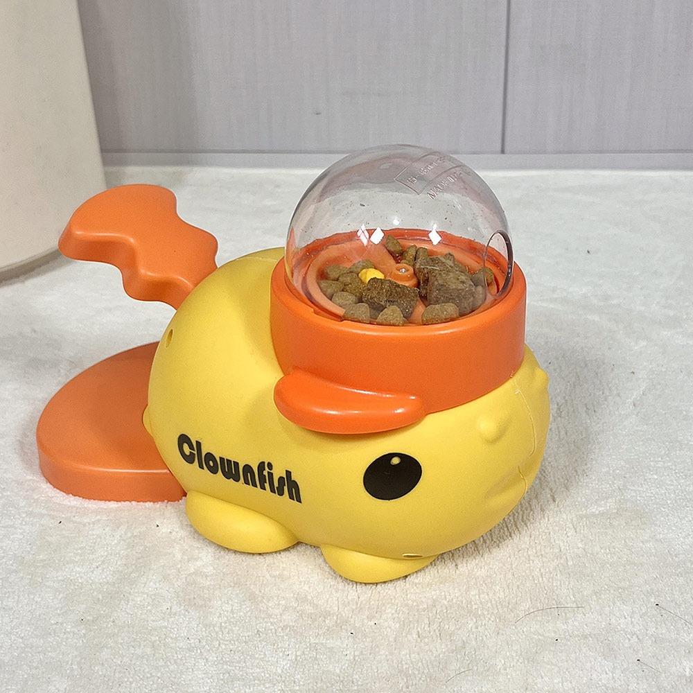 Интерактивный диспенсер лакомств для собак 2-в-1 Машина для кормления питомцев Пищевая головоломка Медленная кормушка для кошек и собак