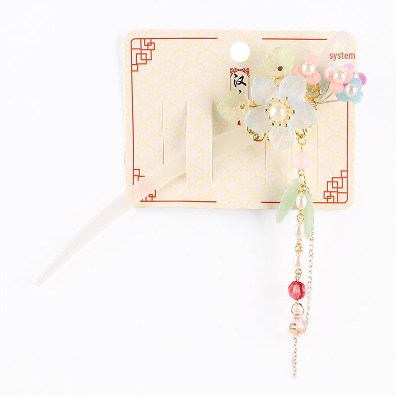 Старинная ретро-китайская шпилька для волос ханьфу для девочек