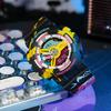 Casio Мужские часы с двойным дисплеем (жидкокристаллический/аналоговый) Серия White GA-110LL-1APR-