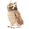 COLORATA Plush Mascot, Blakiston's Fish Owl (Realistic Birdwith Chain), Cute Wild Bird Keychain Doll, Gift (Twice Tested)  Christmas Present