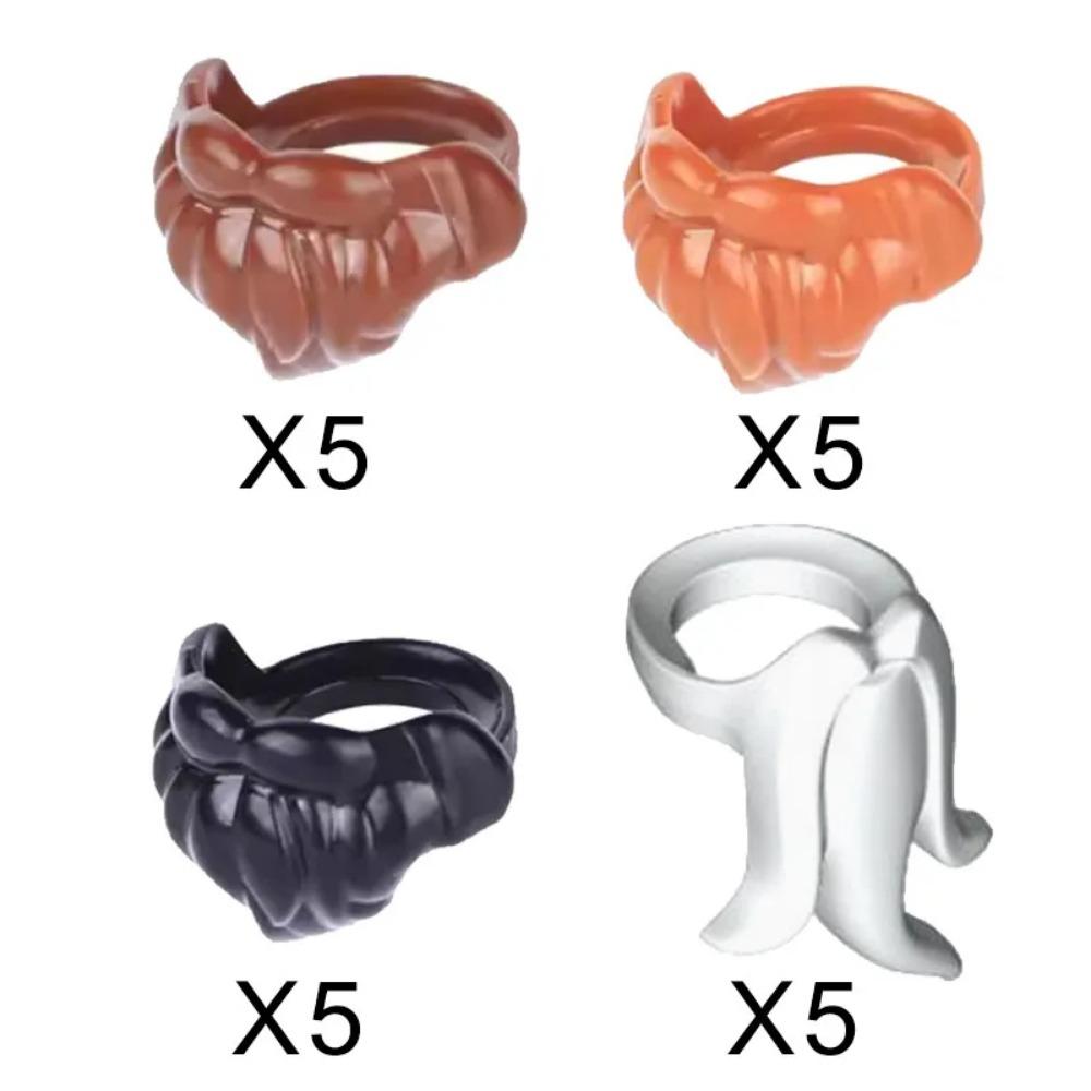 MOC Medieval Soldier Building Blocks King Beard Military Helmet Scarf Goggles Belt Cowboy Hat Duck Cap Mini Toys Brick Gift K042