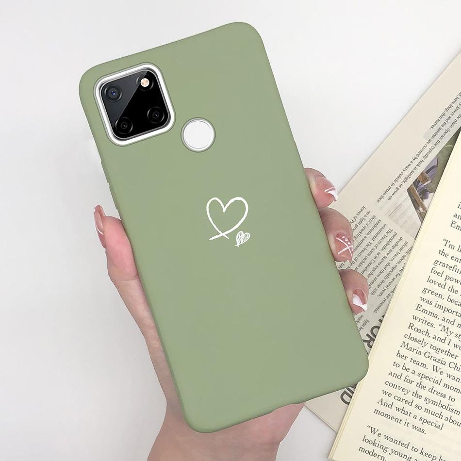 Для OPPO Realme C25 C25S C25Y Чехол Мультяшный Мягкий Силикон Матовый Ударопрочный Задняя крышка телефона Для Realme C 25 S Y Capa Funda Coque