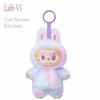 Labubu Vinyl Pendant Doll Model Toy Cute Monster Keychain Toys Birthday Gifts