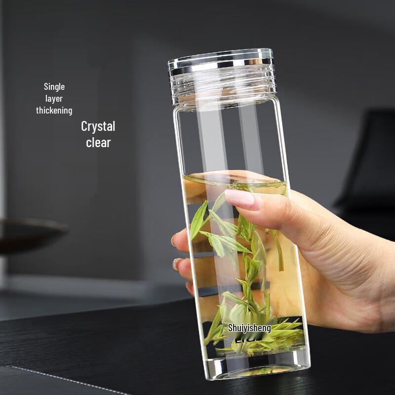 Shuiyisheng G525 Glass Tea Bottle with Titanium Infuser