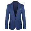 Fashion Korean Version of Men's Casual Slim-fitting Small Suit Youth Non-ironing Single Suit Jacket