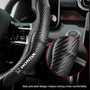 2pcs Carbon Fiber Non-Slip Steering Wheel Cover Car Accessories For Honda Fit Mugen Insight Type S R VTEC DOHC Modulo Vezel Legend RR Si