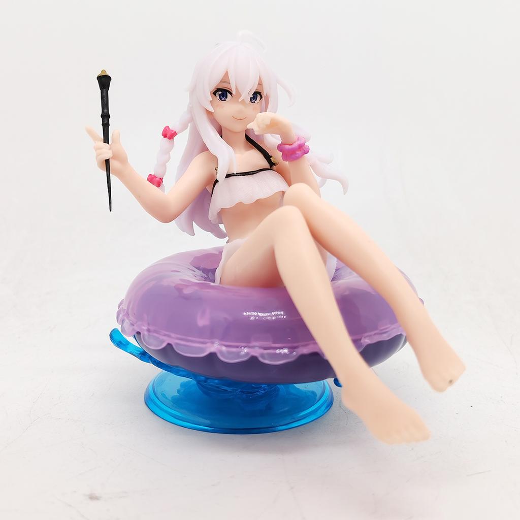 ОВЕРЛОРД Альбедо Рем Рему Сакураджима Май Плавательный круг Аниме Девушка ПВХ Фигурка Игрушка Игра Статуя Коллекция Модель Кукла