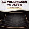 Car Trunk Mat For VOLKSWAGEN VW JETTA 2012 2013 2014 2015 2016 2017 2018 Custom Car Accessories Auto Interior