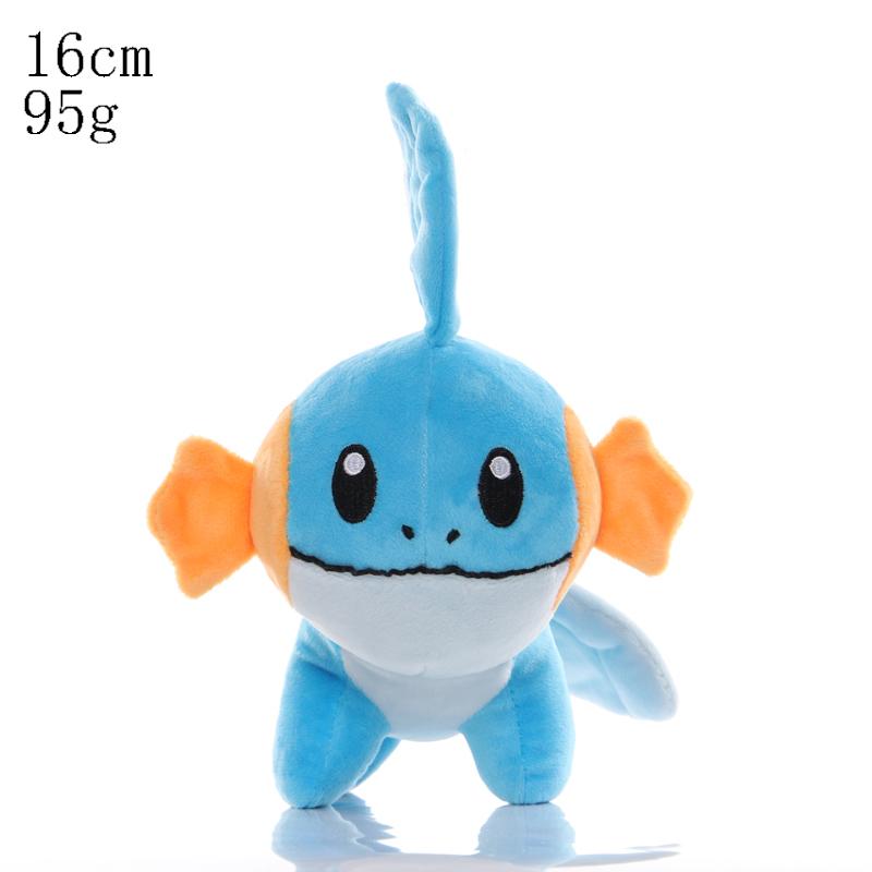Pikachu Plush Celebi Sudowoodo Rockruff Peluche Toys Shiny Charizard XY Garchomp Chikorita Gyarados Dragonite Doll Gift