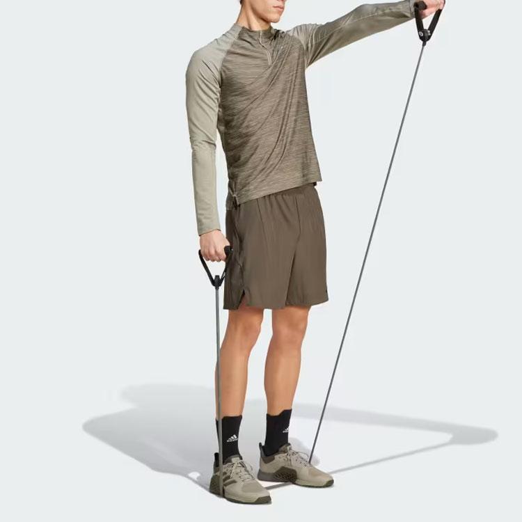 Adidas Designed For Training Workout Shorts Men Shorts Shadow-Olive IX9134