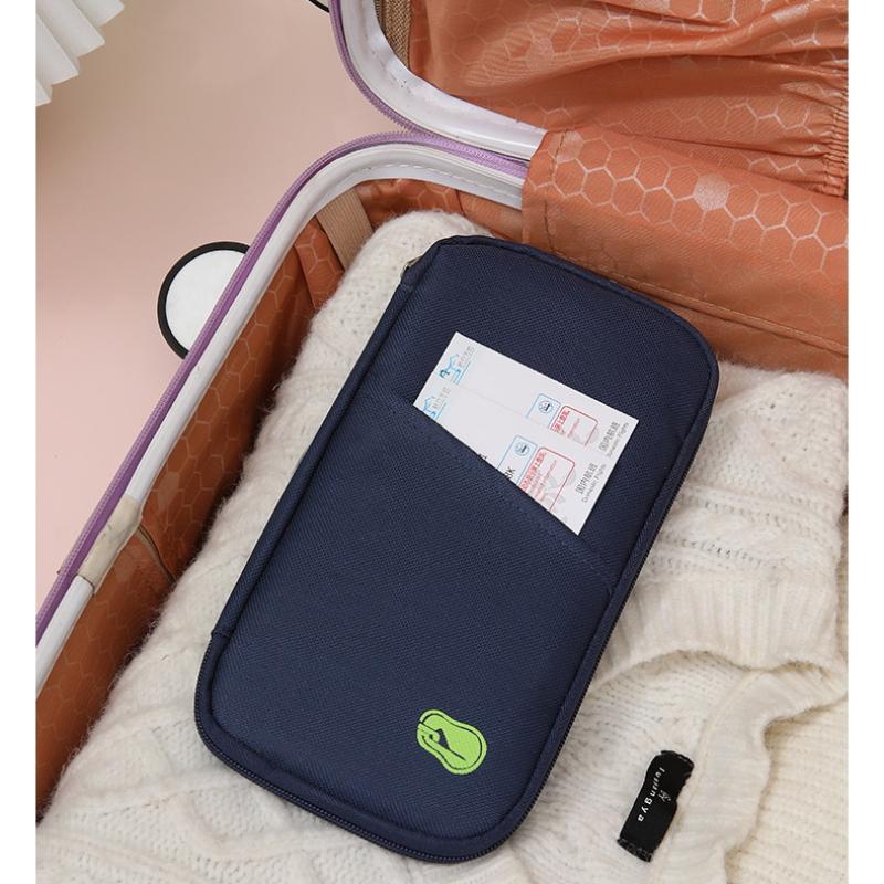 1 Piece Rfid Blocking Passport Wallet Travel Essentials Wallet Travel Document Organizer Credit Cards Case Passport Holder Bag