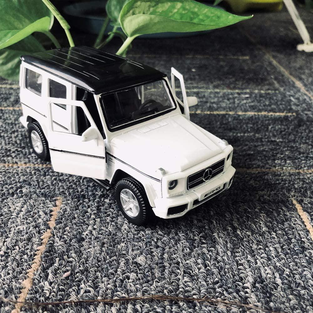 1/36 Scale G63 Casting Car Model, Zinc Alloy G Wagon Toy Car for Kids, Pull Back Vehicles Toy Car for Toddlers Kids Boys Girls Gift