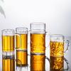 Barware Acrylic Beer Mug Transparent Anti-fall Beer Cup Plastic Unbreakable Water Cup Juice