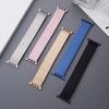 Elastic Metal Watchband For iWatch Series 8 7 6 5 4 3 2 1 Ultra Stainless Steel Strap For Apple Watch 38/40/41/42/44/45/49mm Expansion Luxury Bracelet