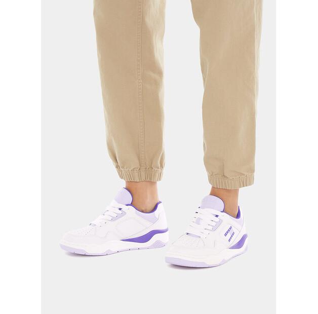 Кроссовки Tommy Jeans Tjw New Basket Sneaker Lc EN0EN02524 фиолетовый