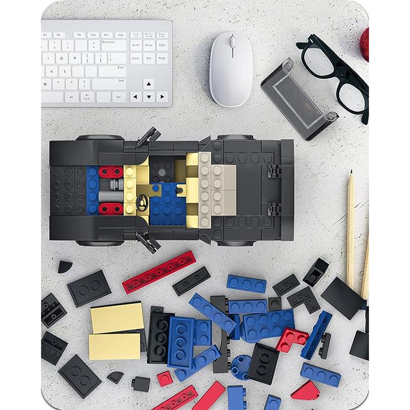 MOULD KING 27032 Speed Champion Racing Car Building Sets with Acrylic Display Case, GTS-5 Super Car