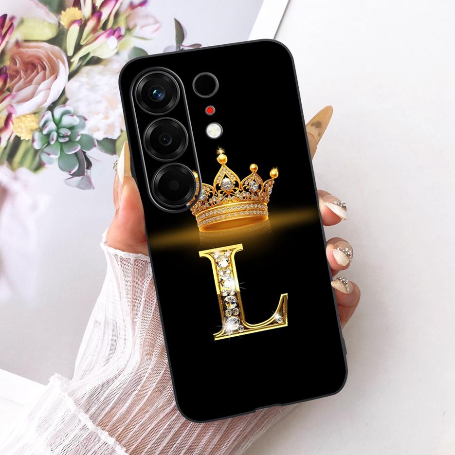 Чехол для Tecno Camon 50 4G CN5 Роскошный чехол с буквами-коронами Мягкий ТПУ чехол для телефона для Tecno Camon 50 Pro 4G CN5c Camon50 Fundas Сумки