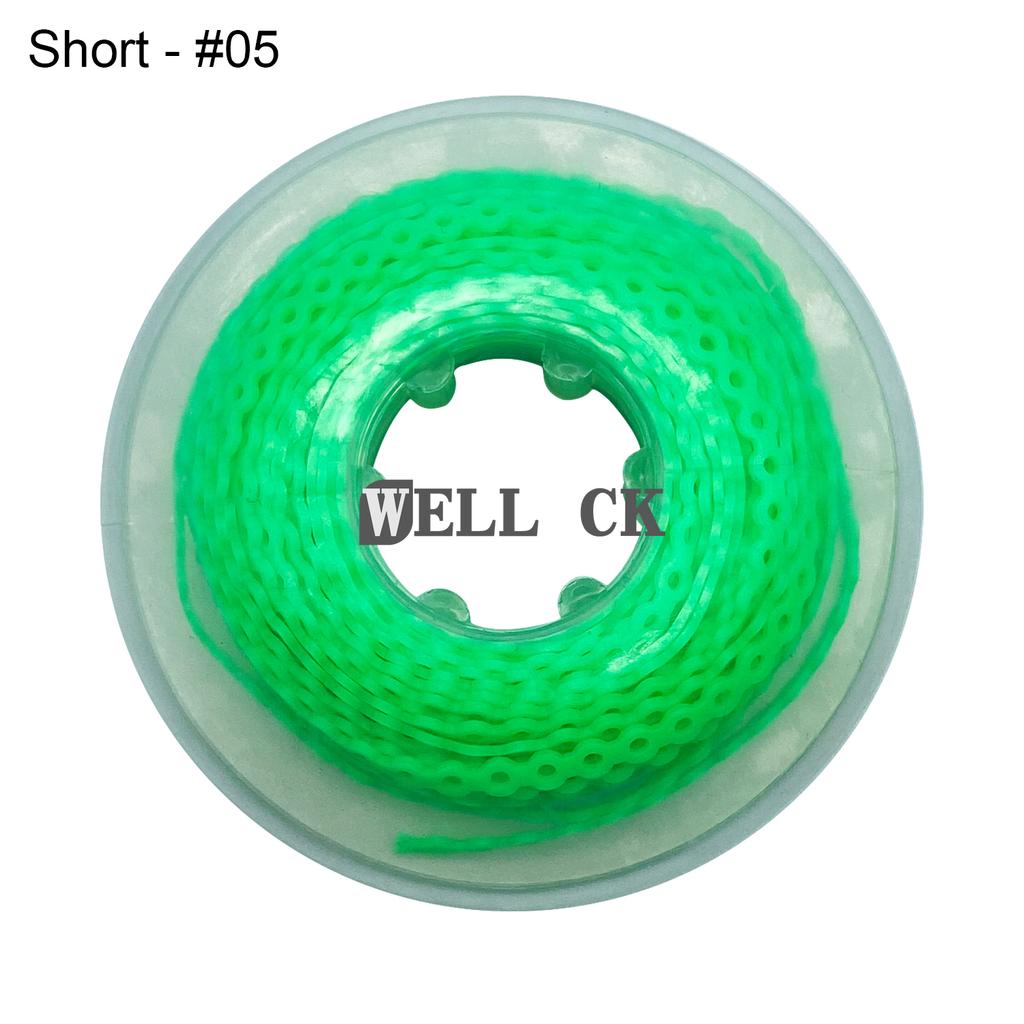WELL CK 1Pcs Dental Orthodontic Elastic Rubber Power Chain Rubber Band Short Type