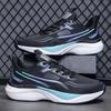 Весна 2025 года, новые сетчатые мужские спортивные туфли, модная мужская обувь