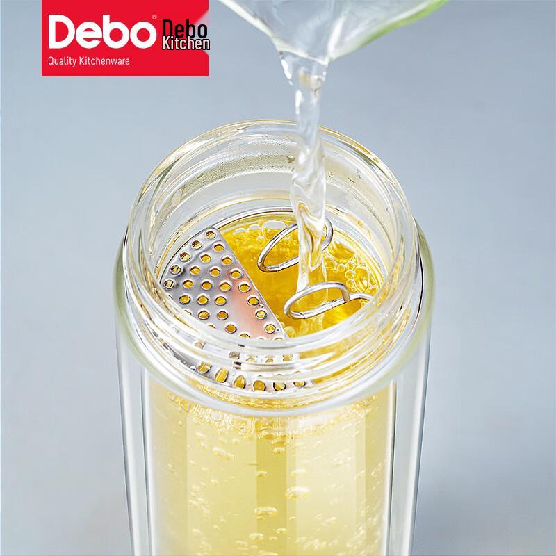 Стеклянная бутылка-заварник Debo 300 мл