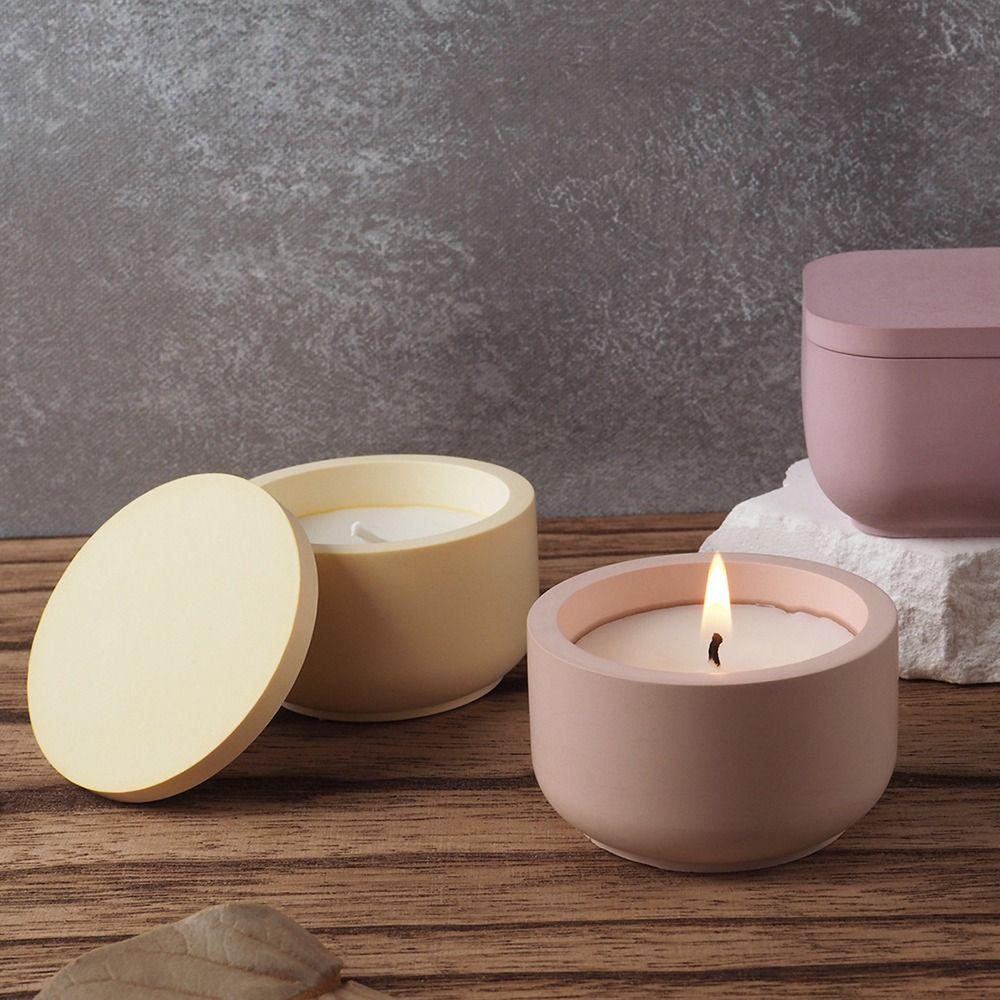 Силиконовая форма для подсвечника, сделай сам, суккулентный цветочный горшок, полезная форма для хранения, домашний декор