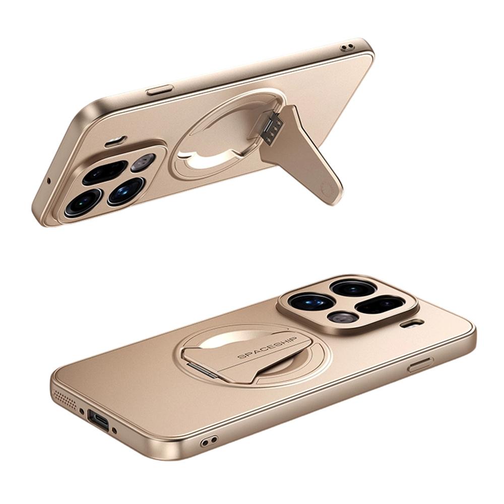 For Oppo Find X9 Pro 5G Magnetic Case Hidden Kickstand Skin-Feel Matte PC TPU Phone Back Cover