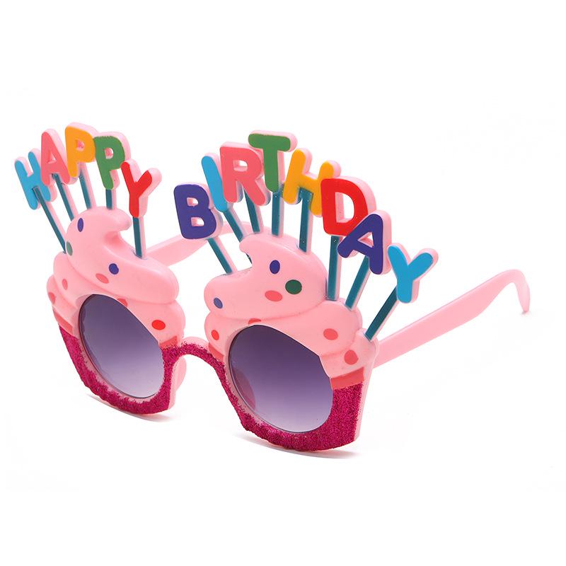 Забавные очки на день рождения, вечеринка по случаю дня рождения, очки для торта, маска, украшения для вечеринки, день рождения