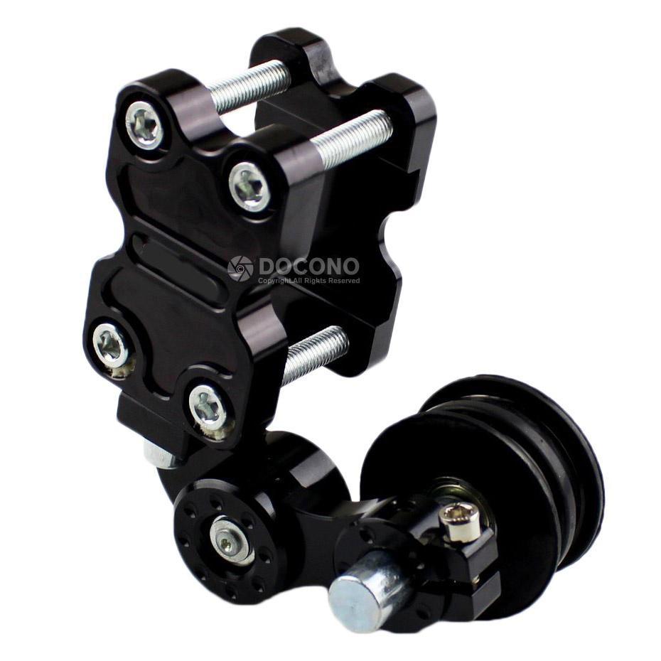 Portable Motorcycle Aluminum Adjuster Chain Tensioner Bolt On Roller Tool
