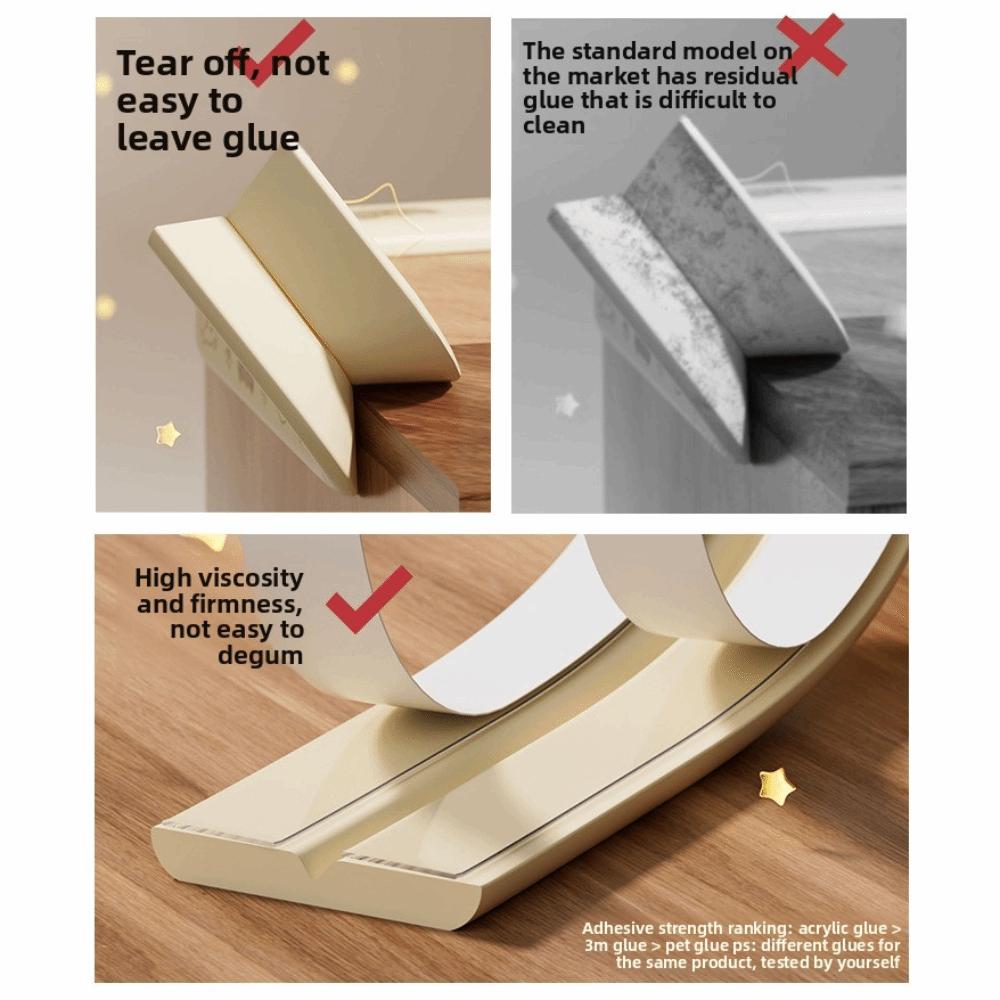 New NBR Anti-collision Strip Traceless Cartoon Bear Edge Corner Protector Soft 8mm Thicken Desk Corner Strip for Baby Kids